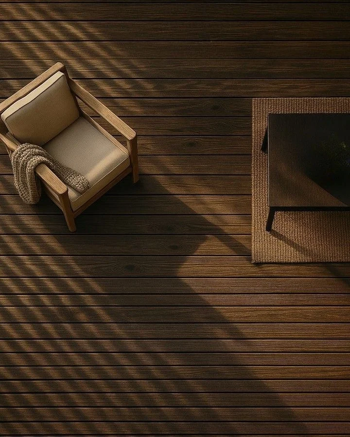 Deckwood wood-look architectural surface finish