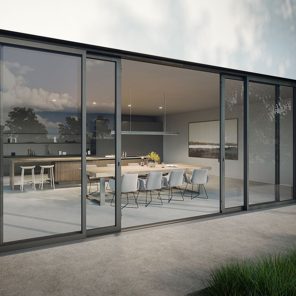 Reflecta Structures aluminium sliding door systems
